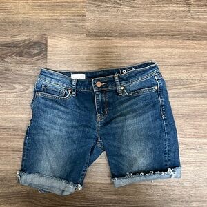1969 blue jean shorts / 27r